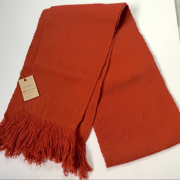 Accessories - New handwoven Peruvian alpaca scarf